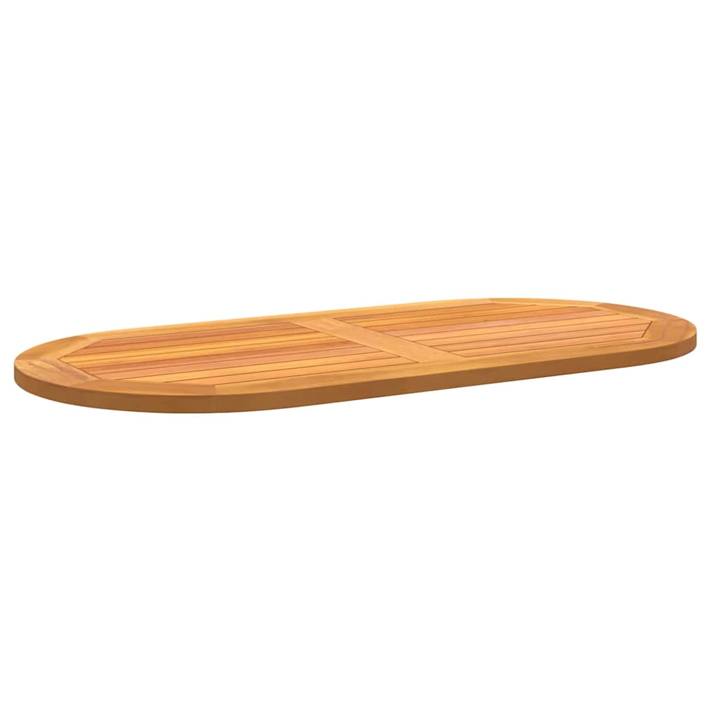 Tischplatte Öl-Natur 80 x 40 x 2 cm Massivholz Akazie