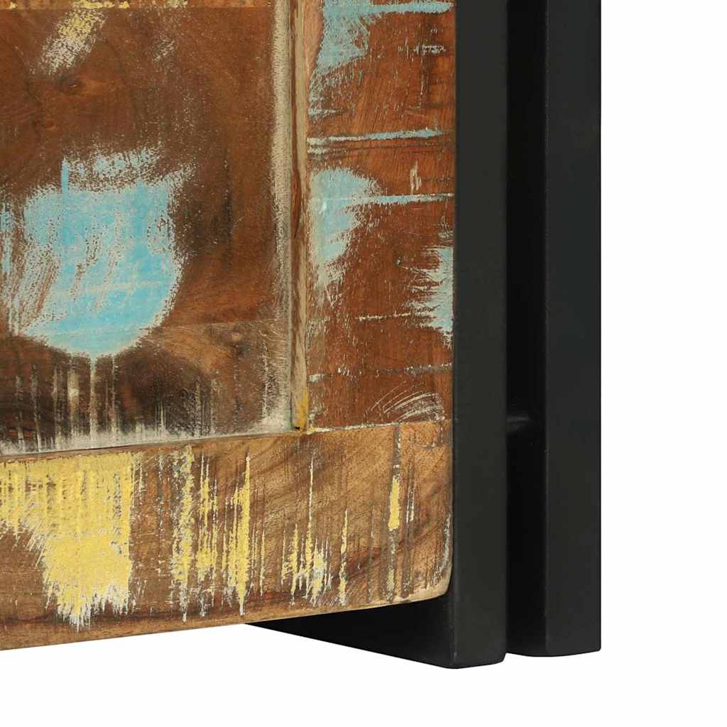Aufbewahrungsbox 50 x 50 x 50 cm Massives upgecyceltes Holz