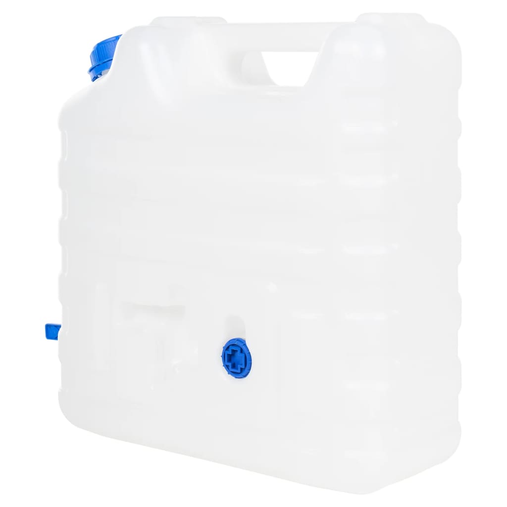 Wasserbehälter mit Hahn Transparent 10 L Kunststoff