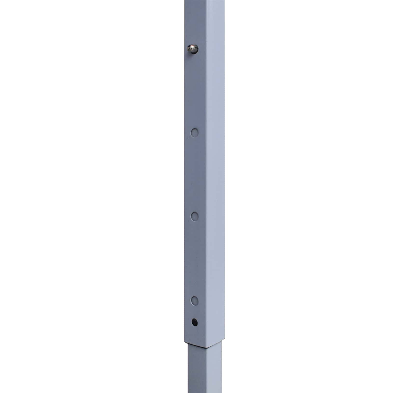 Partyzelt Faltbar Pop-Up Schwarz 292x292x315 cm