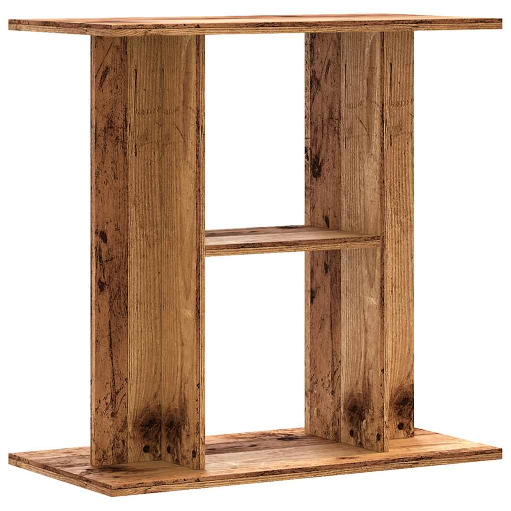 Aquariumständer Weiß 60x30x60 cm Holzwerkstoff