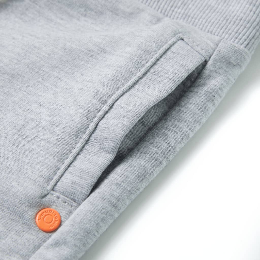 Kindershorts mit Kordelzug Dunkelblau Melange 140