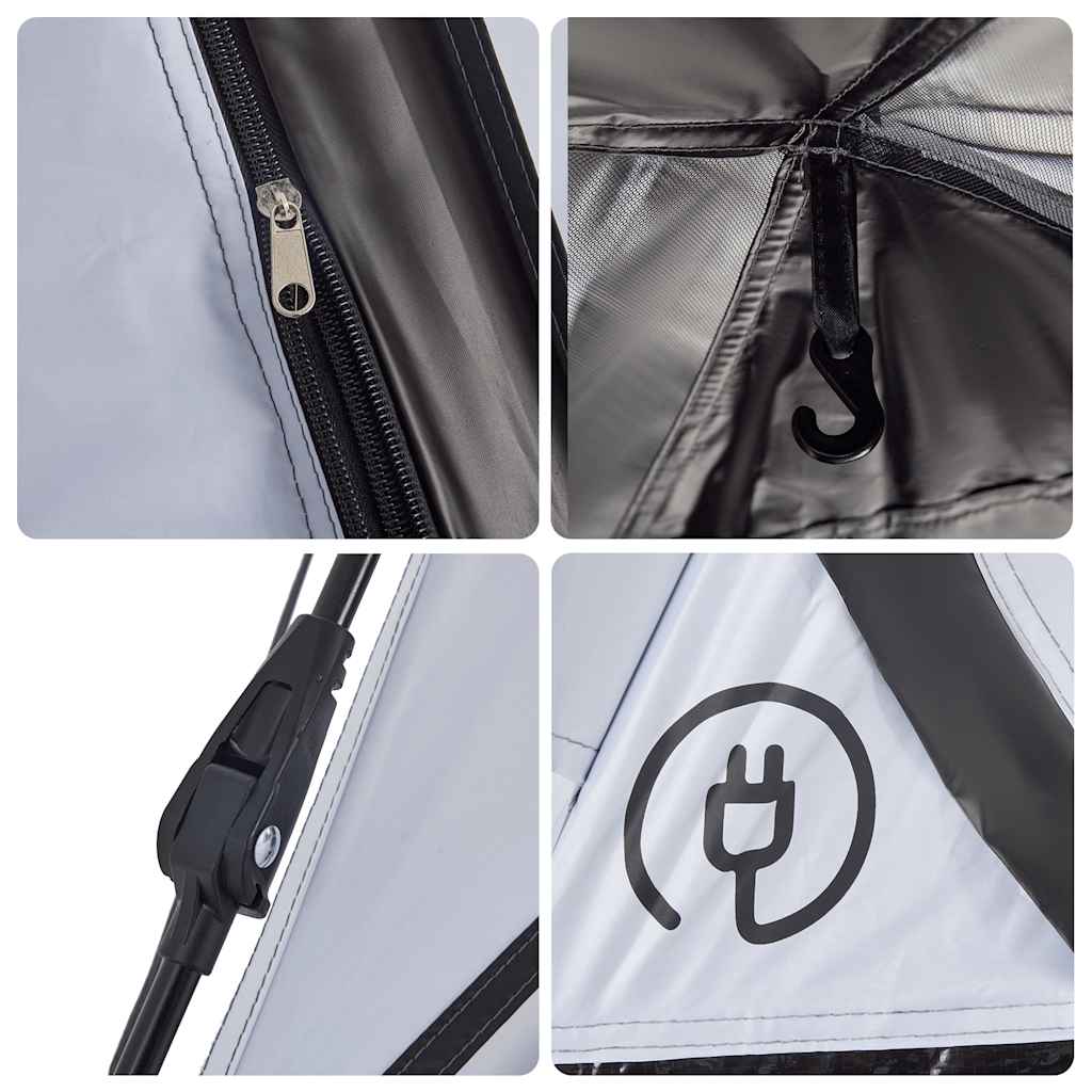 Kuppel-Campingzelt 2 Personen Grün Quick Release