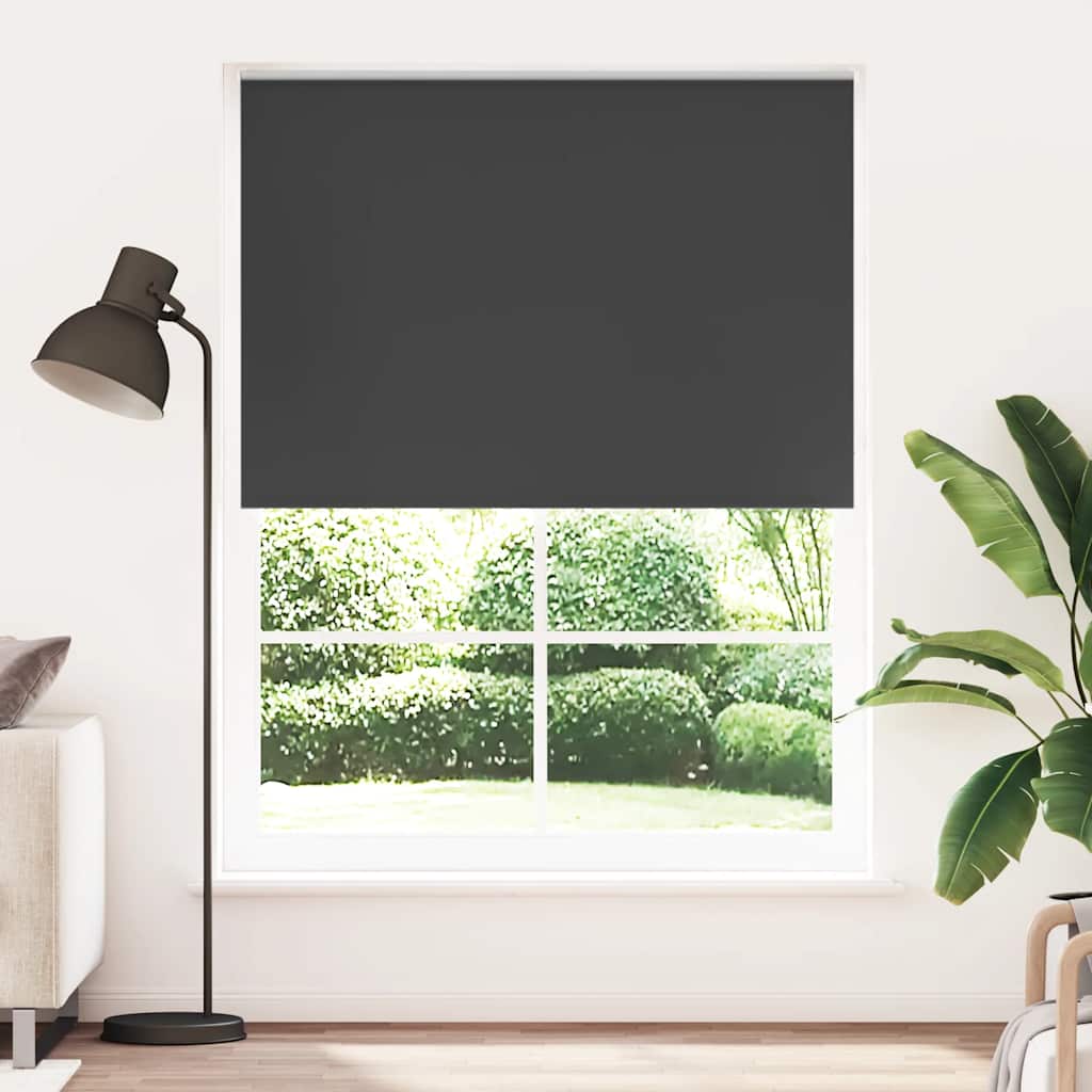 Verdunkelungsrollo 84,4 x 175 cm, Stoffbreite 80 cm, Weiß