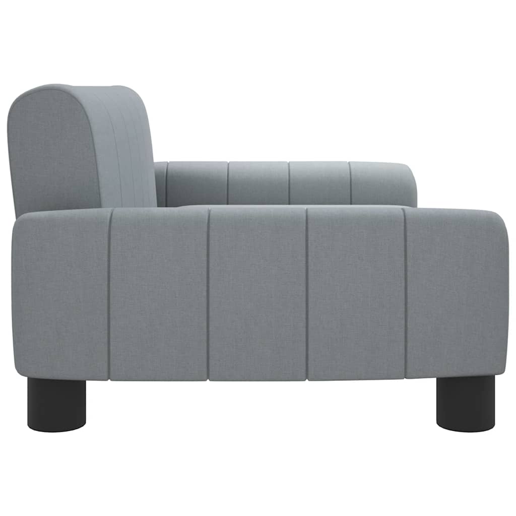 Hundebett Creme 90x53x30 cm Stoff