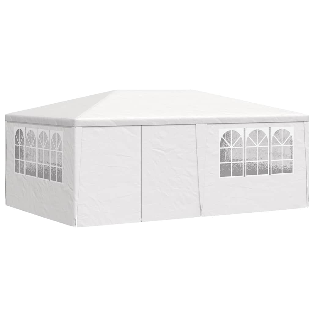 Party-Zelt Rot 200 x 200 x 240 cm PE und Stahl