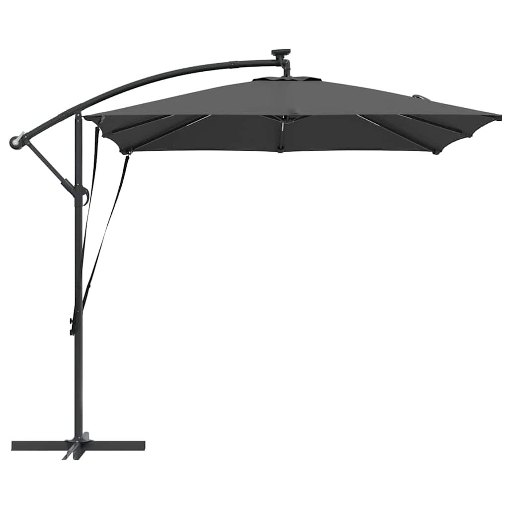 Sonnenschirm Sand 249 x 249 x 250 cm Polyester und Aluminium