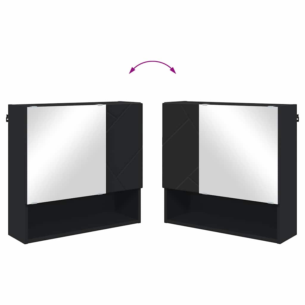 Badezimmermöbel-Set mit Tür 4 pcs Weiß Holzwerkstoff & Metall