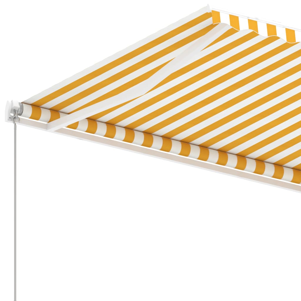 Standmarkise Manuell Einziehbar 300x250 cm Creme