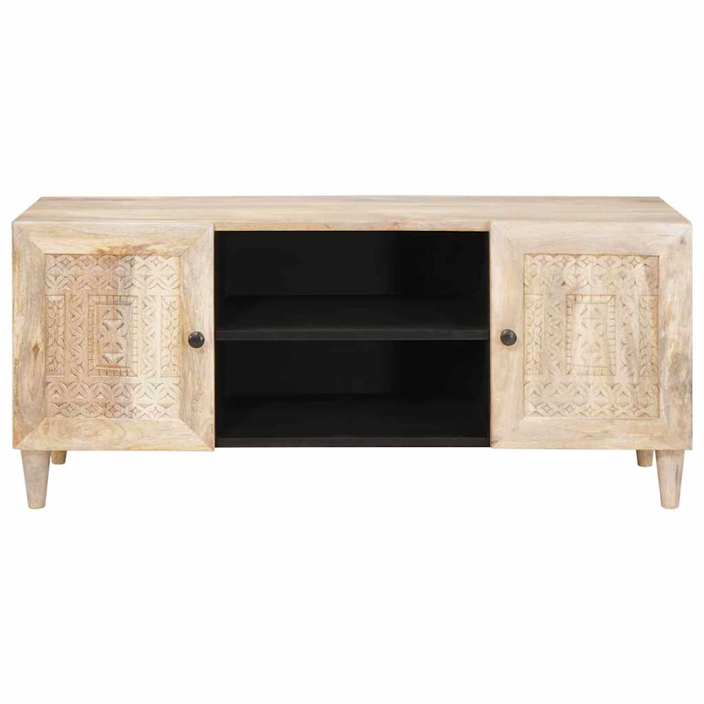 TV-Einheiten Hellbraun 105 x 33 x 46 cm Massivholz Mango