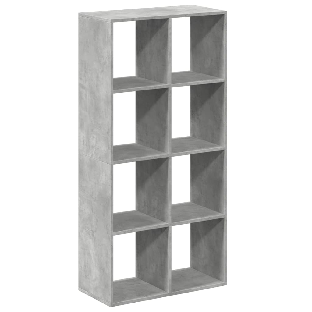 Bücherregal Weiß 137,5x29x137,5 cm Holzwerkstoff