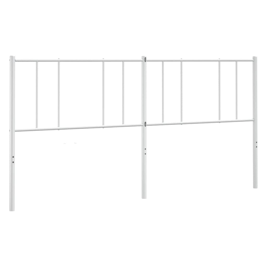Ersatz-Kopfteil Metall Schwarz 80 cm