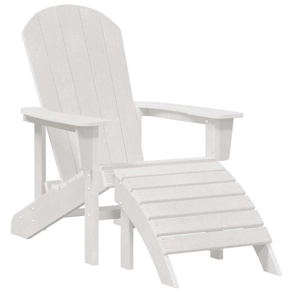 Gartenstuhl 2 pcs Weiß 83 x 74 x 92 cm Polyethylen