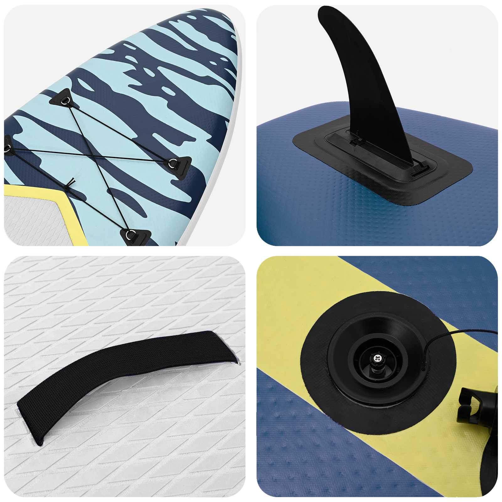 Aufblasbares Stand Up Paddle Board HYDROS 305 x 76 x 15 cm für
