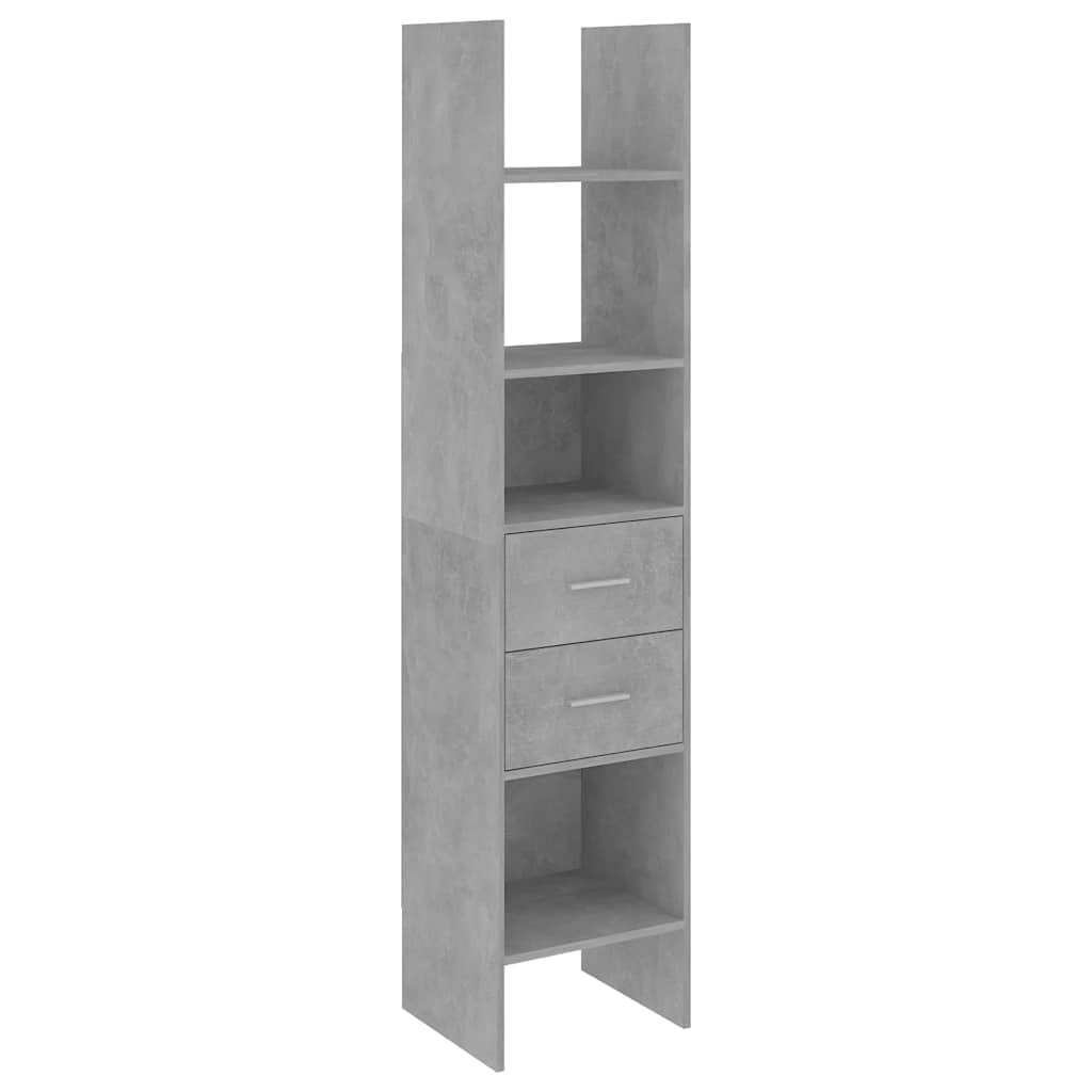 Bücherregal Weiß 40x35x180 cm Holzwerkstoff