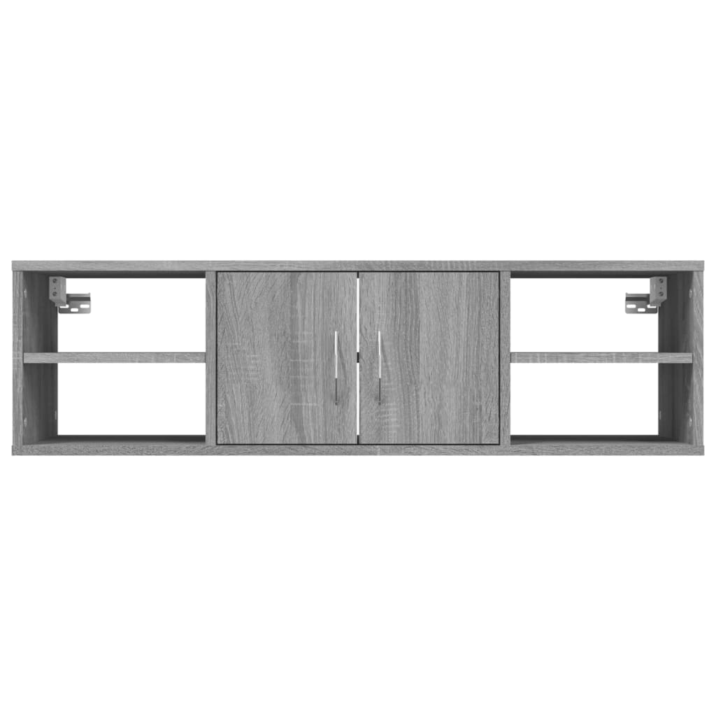 Wandregal Weiß 102x30x29 cm Holzwerkstoff