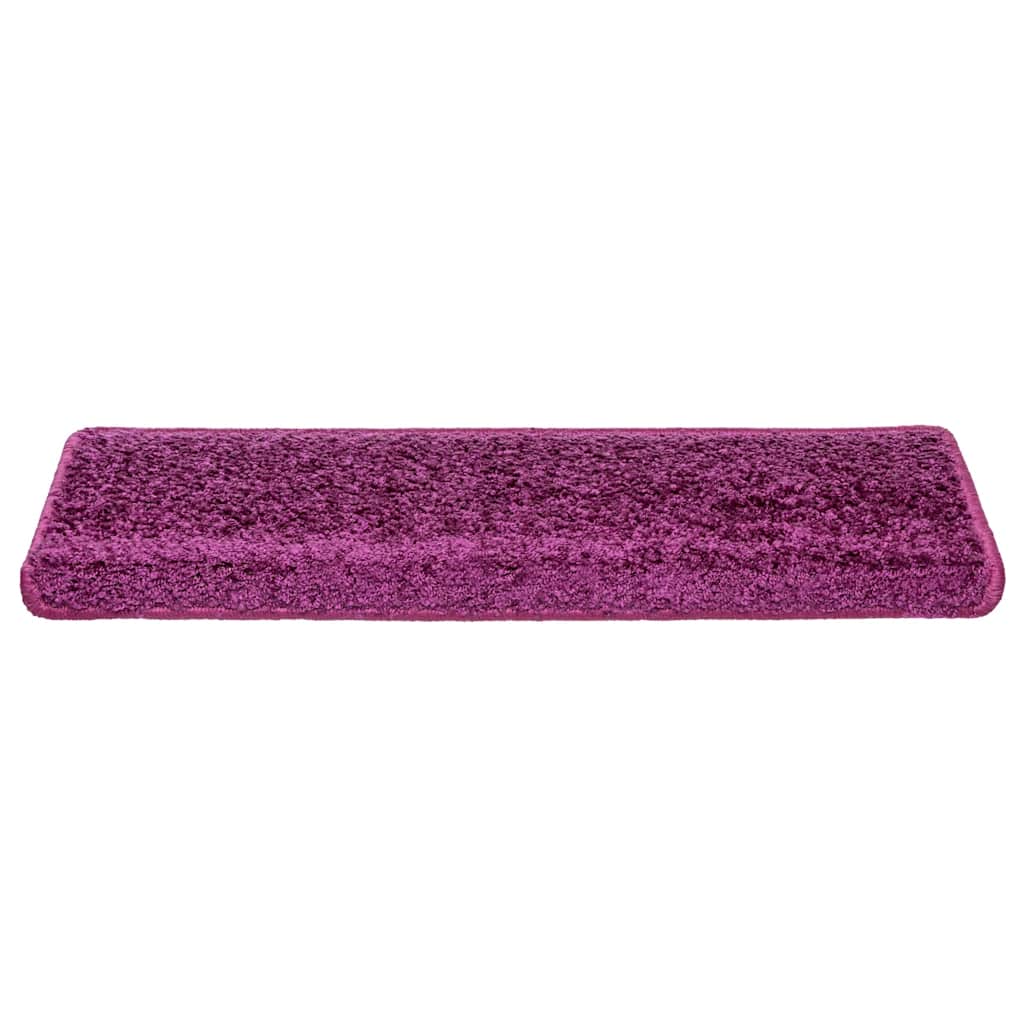 Stufenmatten 15 Stk. 65x21x4 cm Grau Rechteckiger Rand