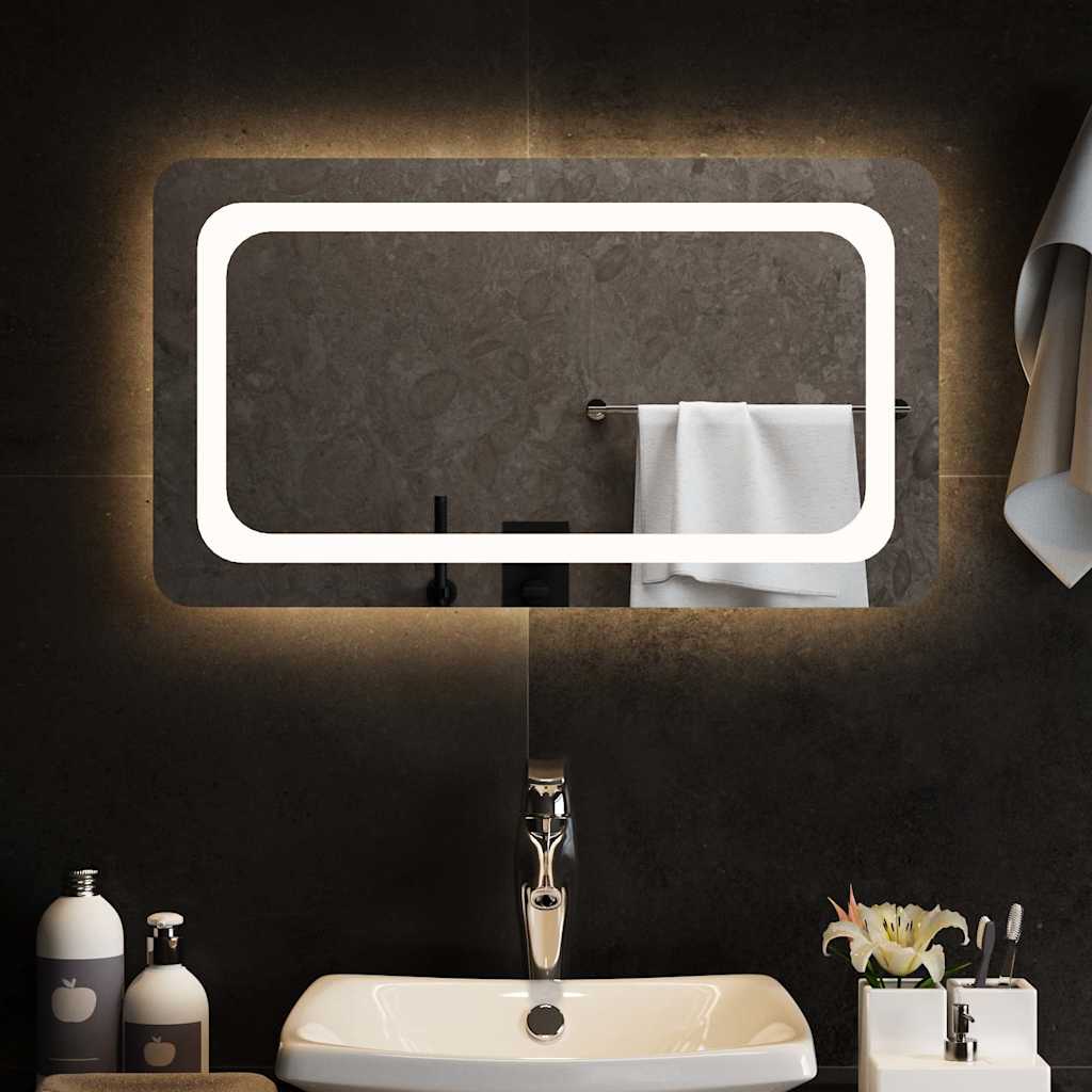 LED-Badspiegel 60x40 cm