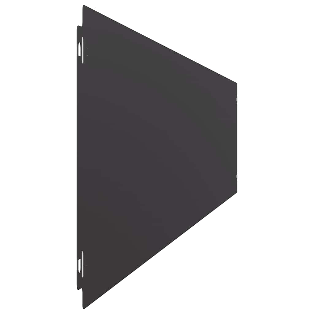 Raseneinfassung 10 pcs 10 x 103 cm Wetterfeststahl Rostig
