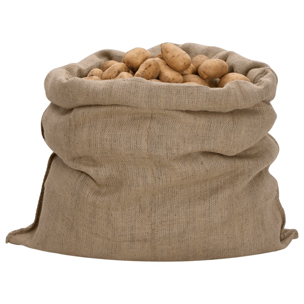 Jutesäcke 5 Stk. 60x105 cm 100% Jute 340 g/m²