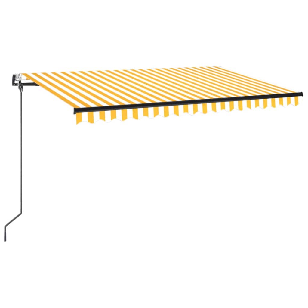 Markise Automatisch Einziehbar 350x250 cm Creme