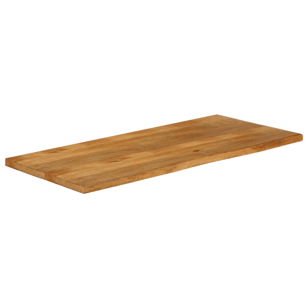 Wandregal 40x20x2,5 cm Rechteckig Massivholz Akazie Baumkante