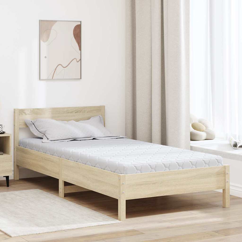 Matratze Weiß 60 x 120 cm Jacquard-Stoff