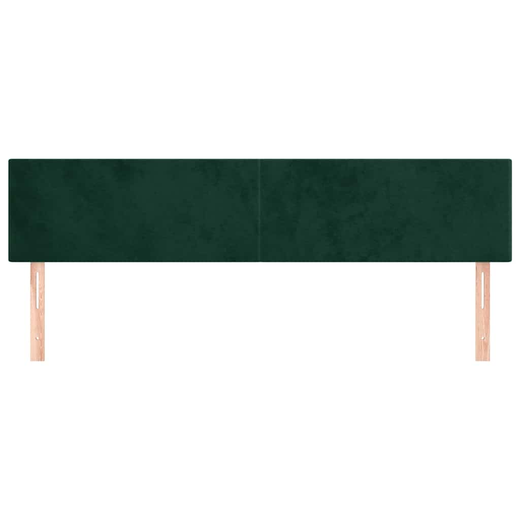Kopfteil Hellgrau 80x5x118/128 cm Samt