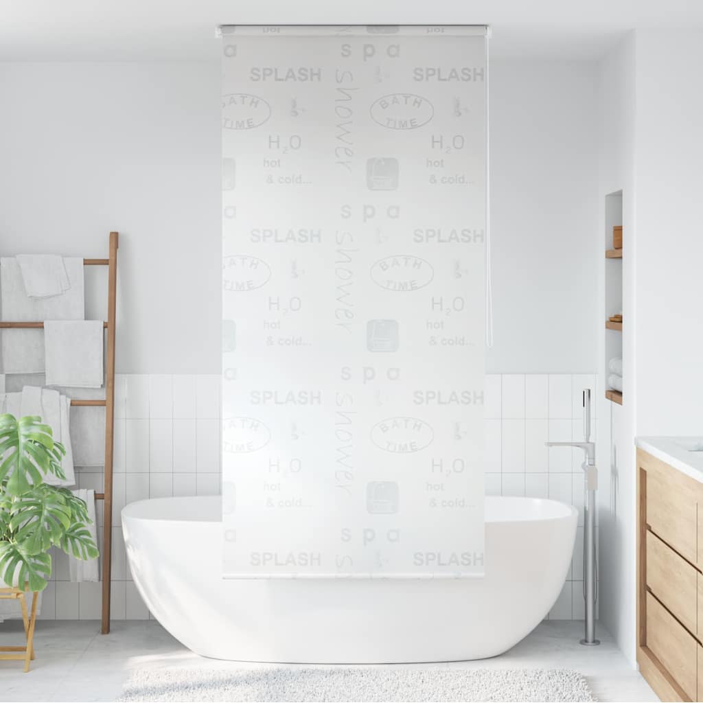 Duschrollo 80x240 cm Weiß