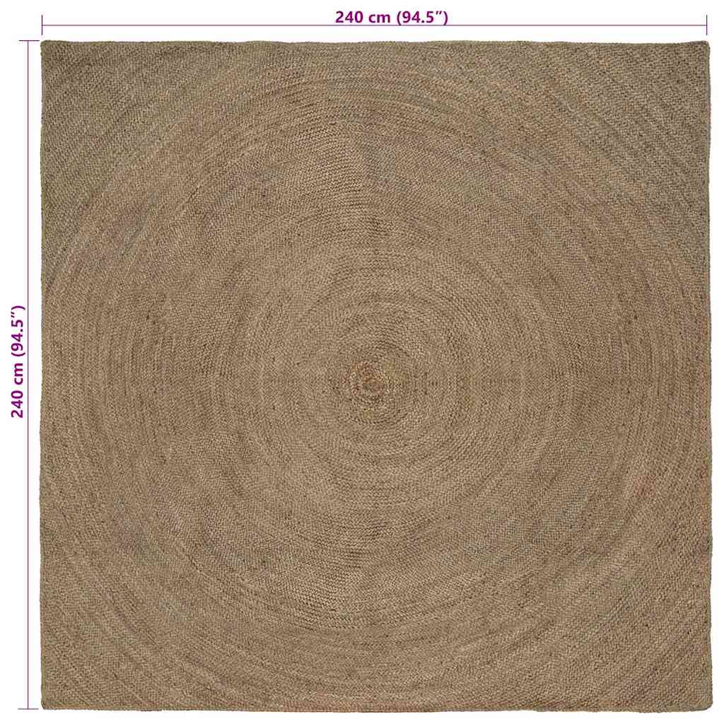 Bereichsteppiche Natur 60 x 110 cm Jute