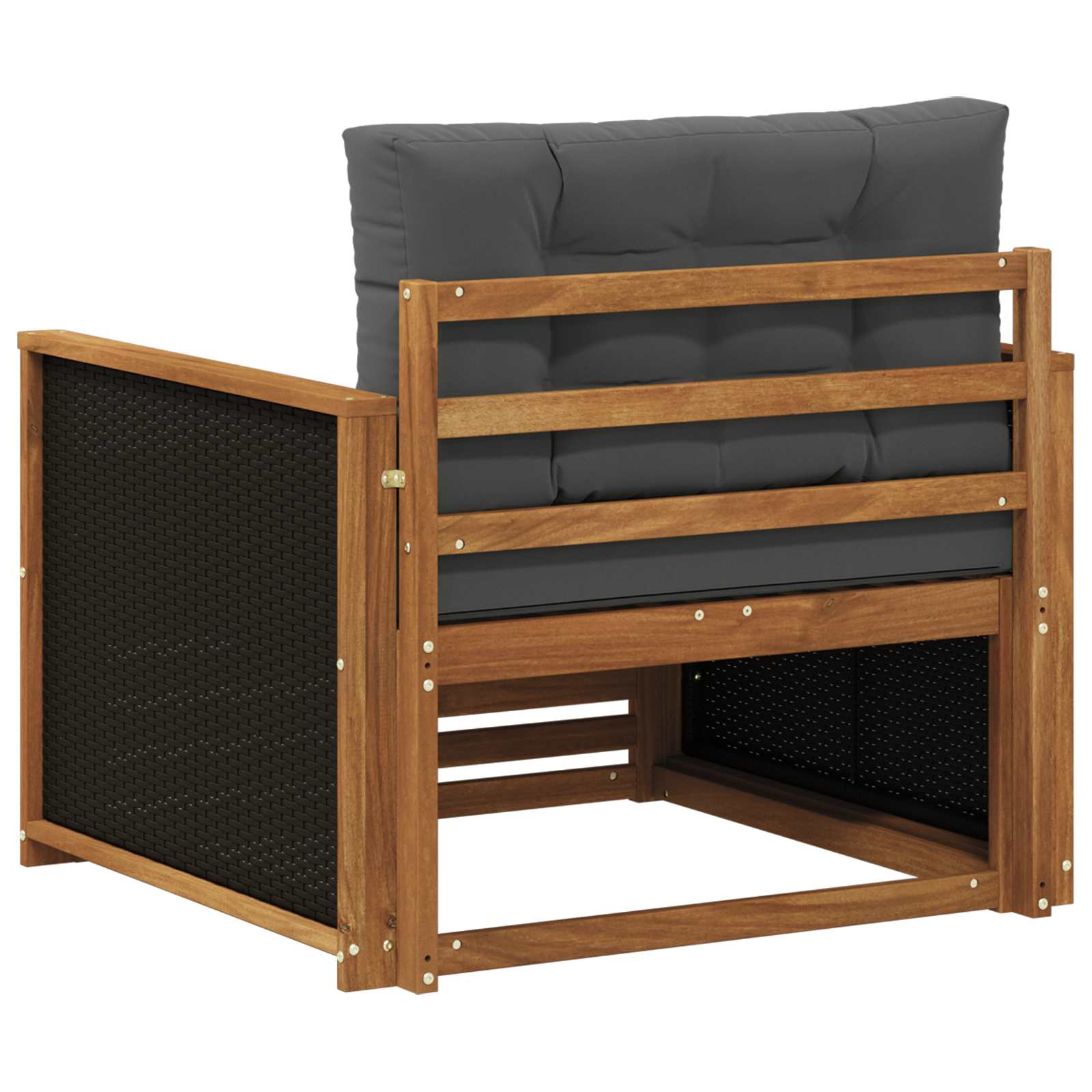 2 Stück Outdoor-Sofa Natur