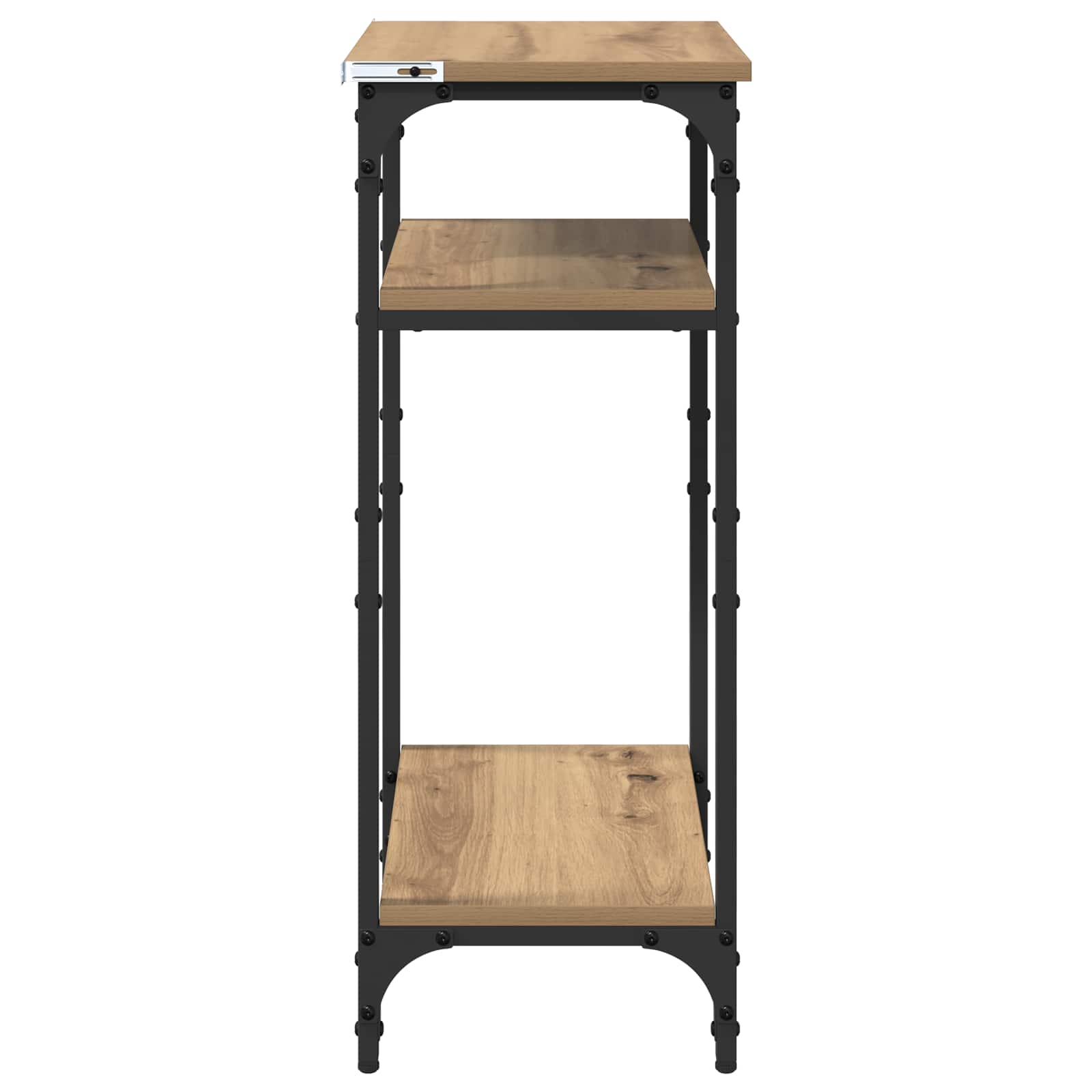 Beistelltisch Schwarz 40x30x75 cm Holzwerkstoff