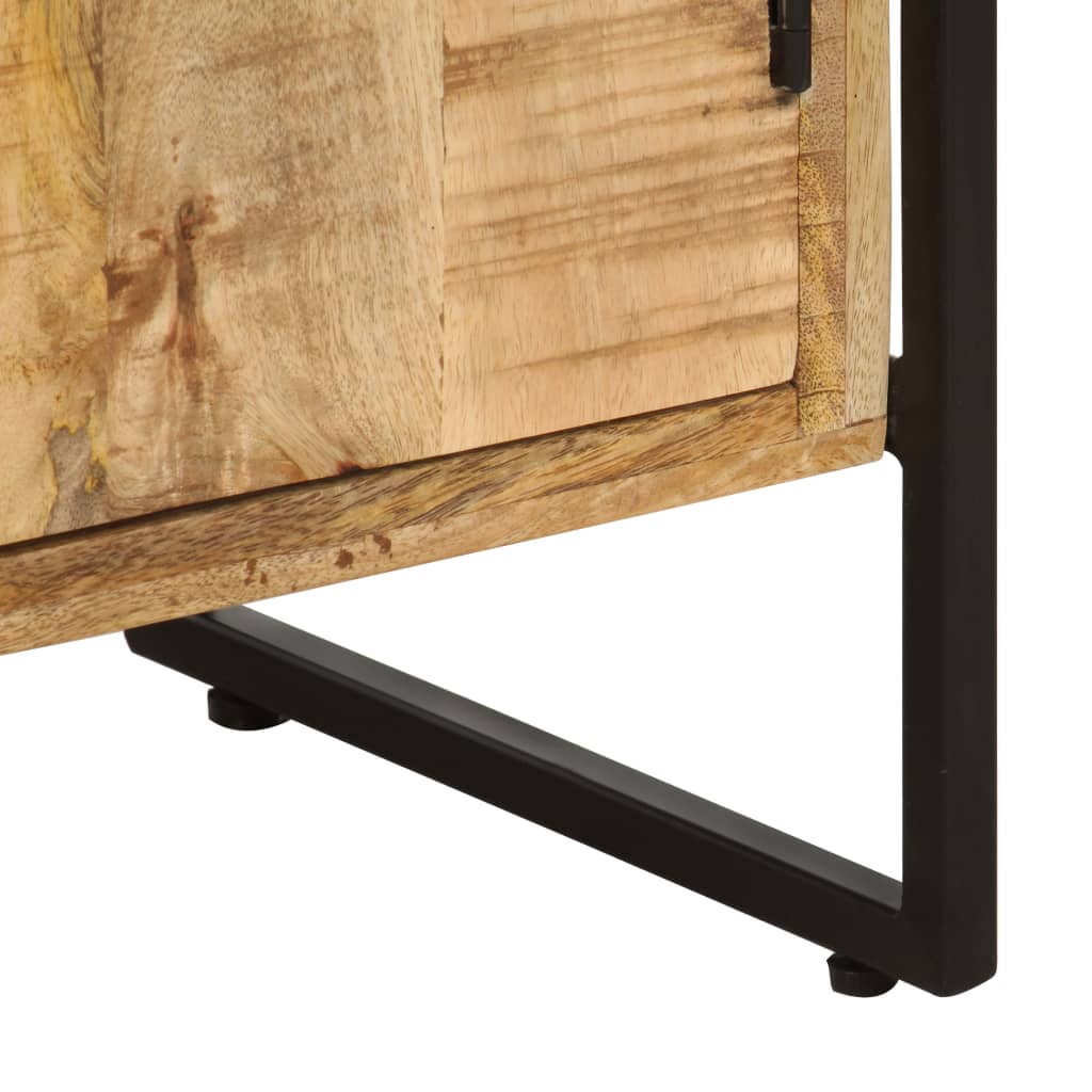Bücherregal 4 Ebenen 80x30x180 cm Altholz Massiv