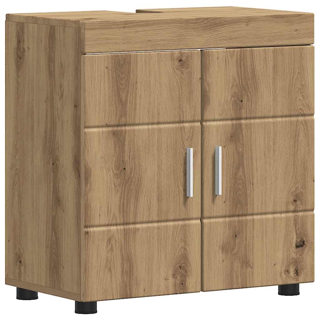 Badezimmermöbel-Set TULUM 2 pcs Weiß 60 x 34 x 63 cm