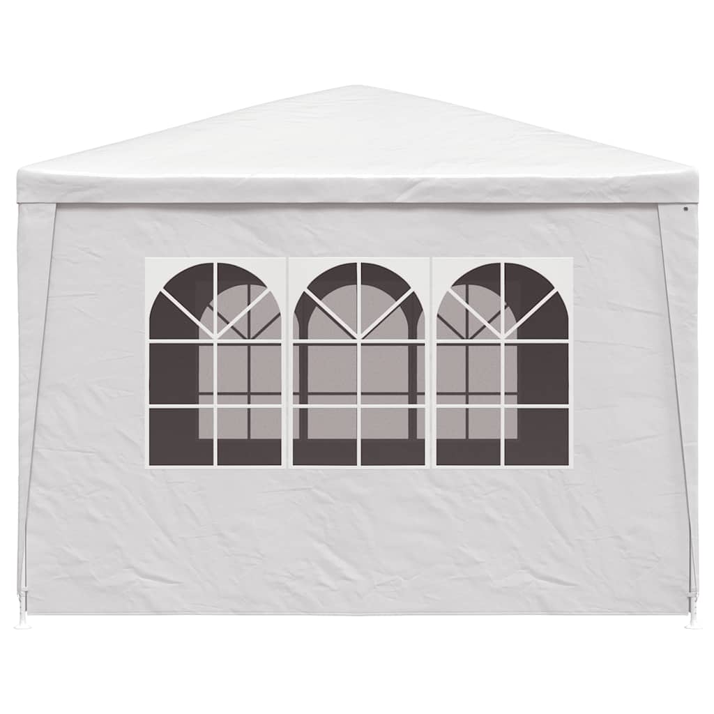 Party-Zelt 400 x 300 x 255 cm Rot PE und Stahl