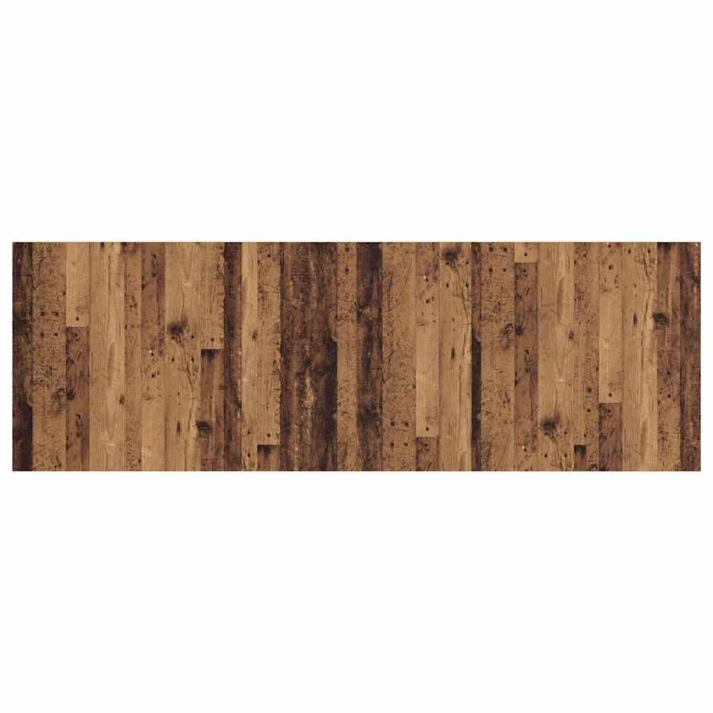 Kopfteil mit Nachttischen Weiß Holzwerkstoff