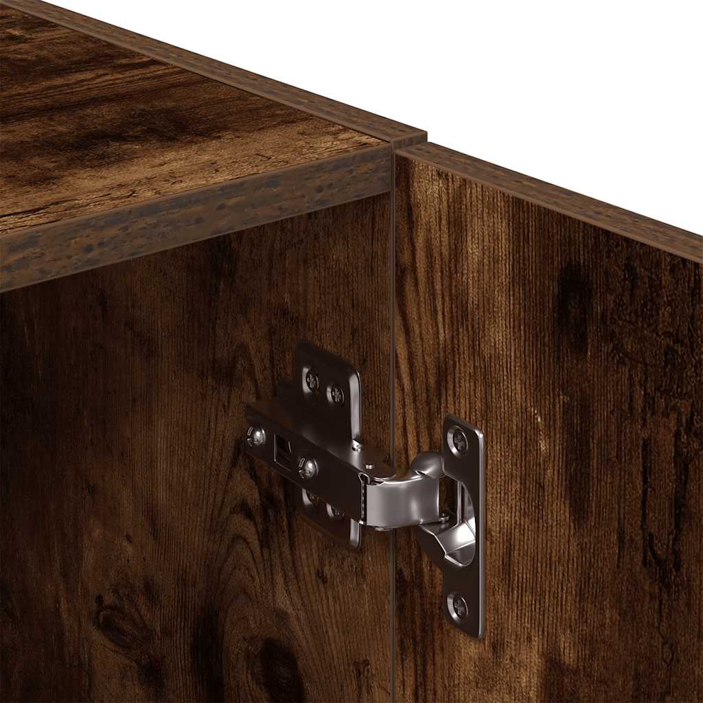 3-tlg. Küchenschrank-Set Weiß Holzwerkstoff