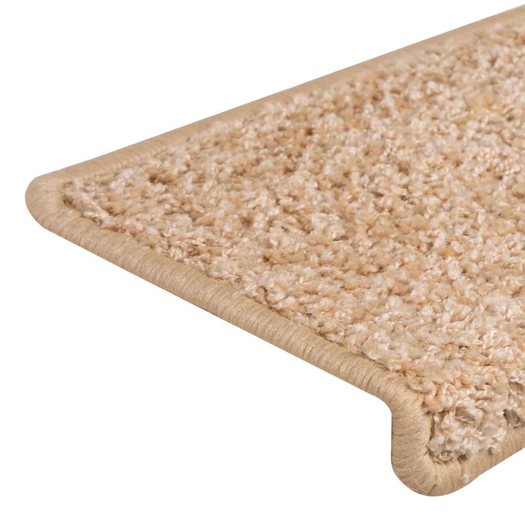 Stufenmatten 15 Stk. 65x21x4 cm Grau Rechteckiger Rand
