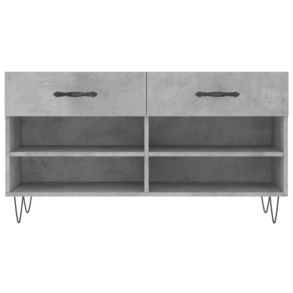 Schuhbank Weiß 102x35x55 cm Holzwerkstoff