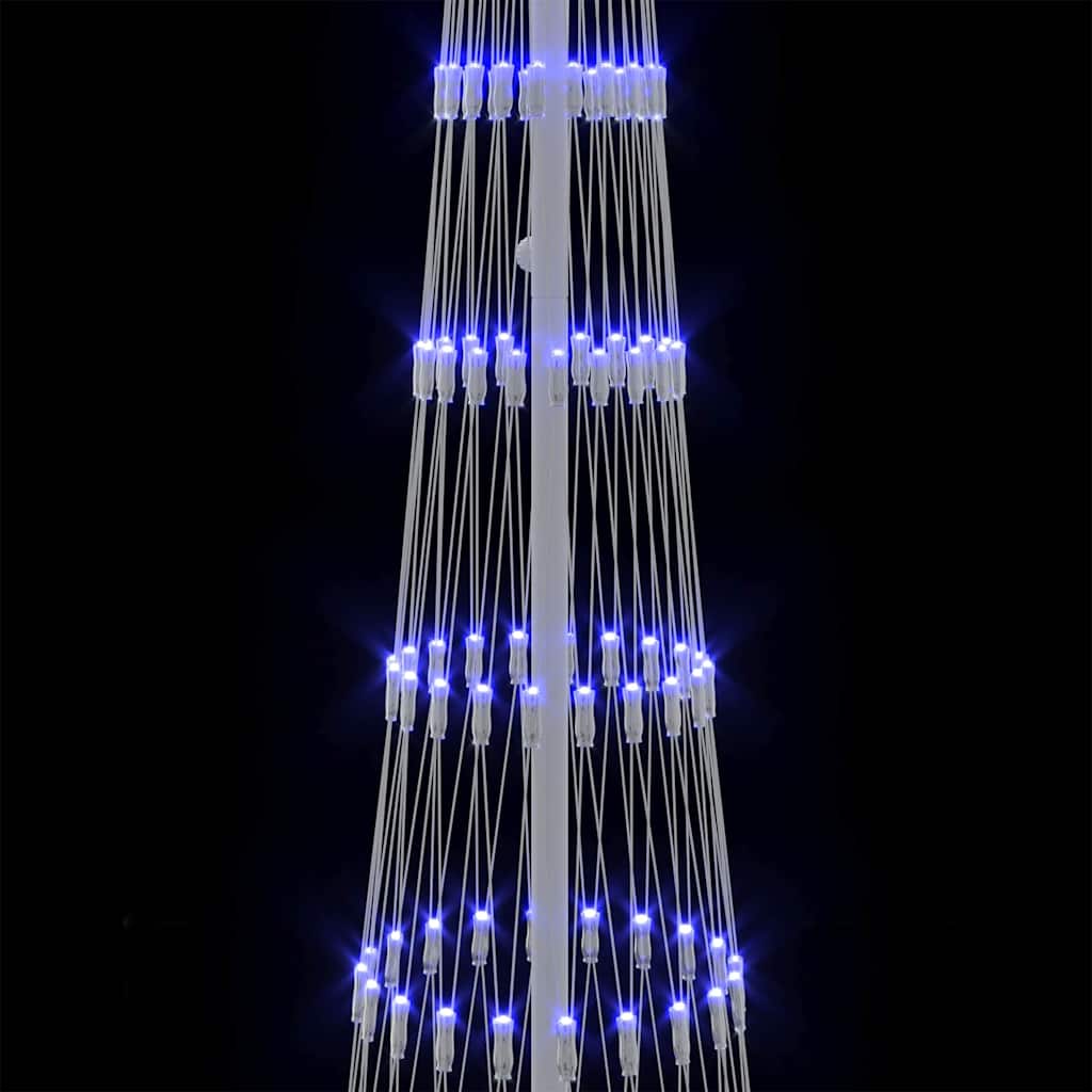 LED-Weihnachtsbaum Warmes Weiß 51 x 51 x 190 cm Metall