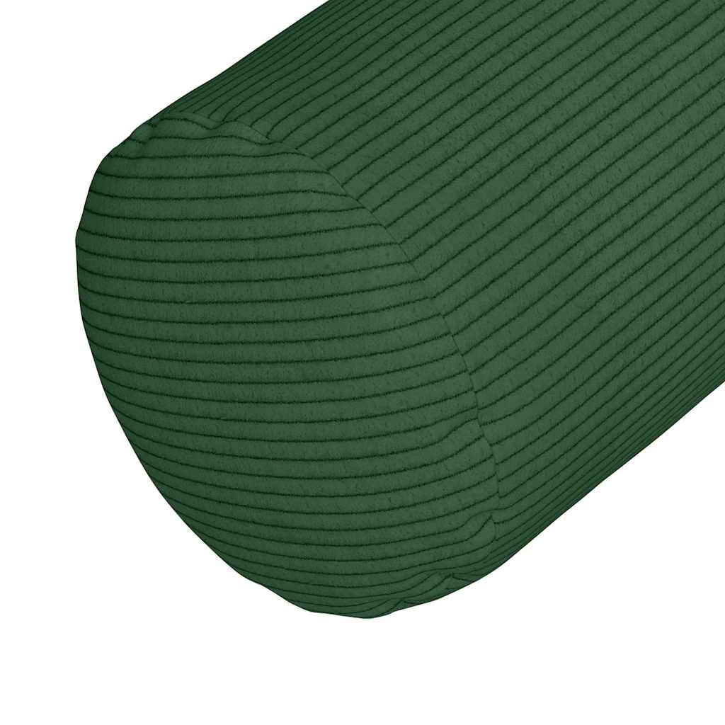 Bolsterkissen 2 pcs Hellgrau Ø 15 x 40 cm Cordstoff