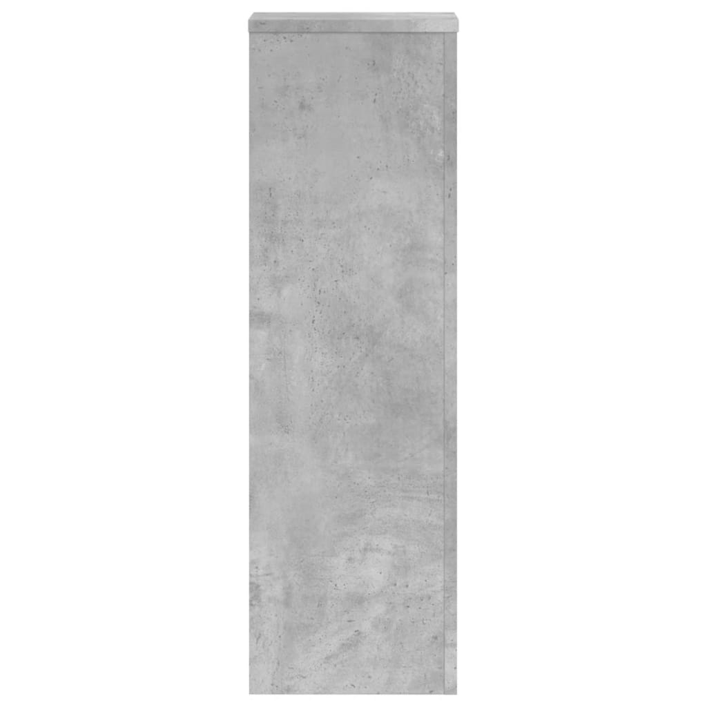 Pflanzenständer 2 Stk. Weiß 33x33x100 cm Holzwerkstoff