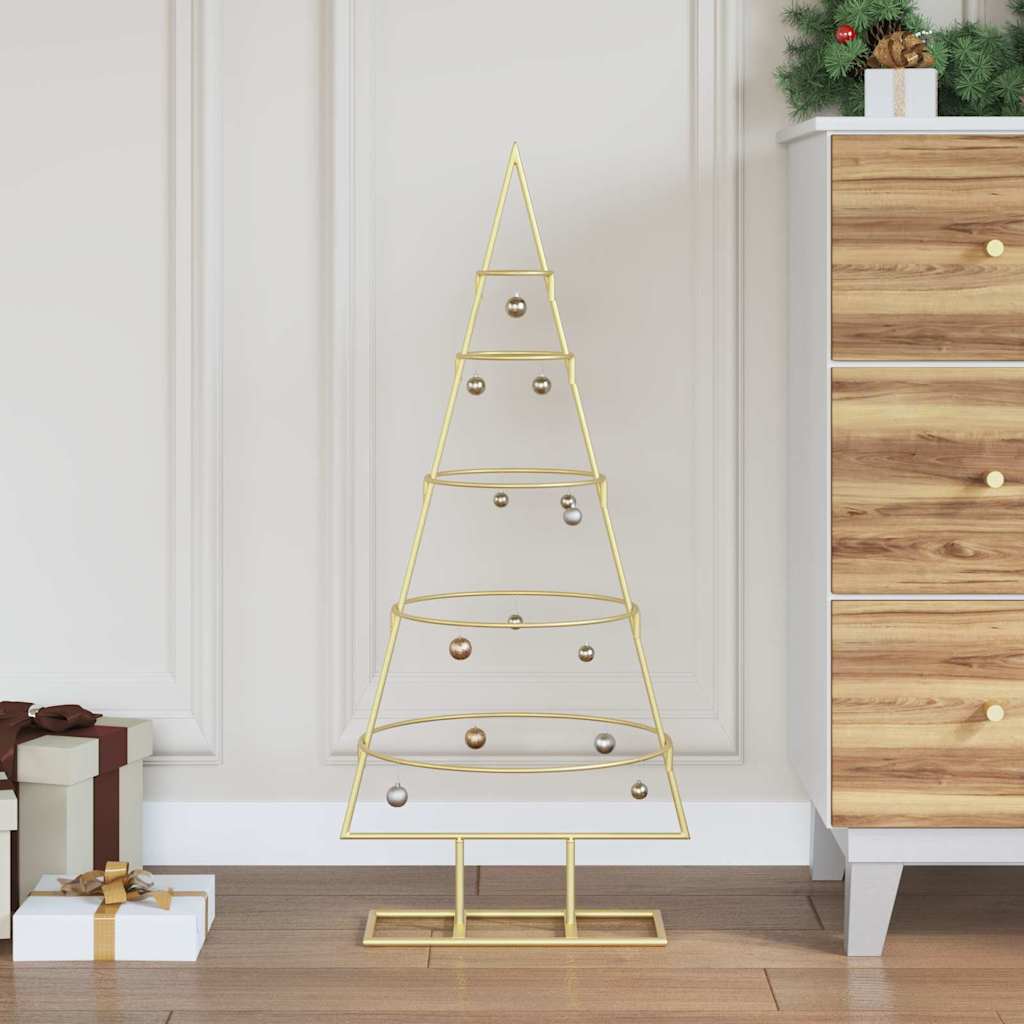 Metall-Weihnachtsbaum Deko Schwarz 60 cm