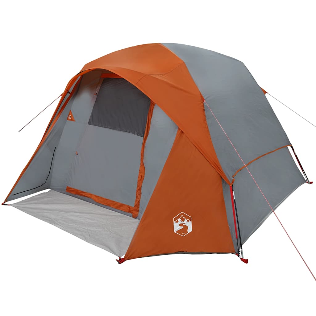 Campingzelt 4 Personen Grün Wasserdicht