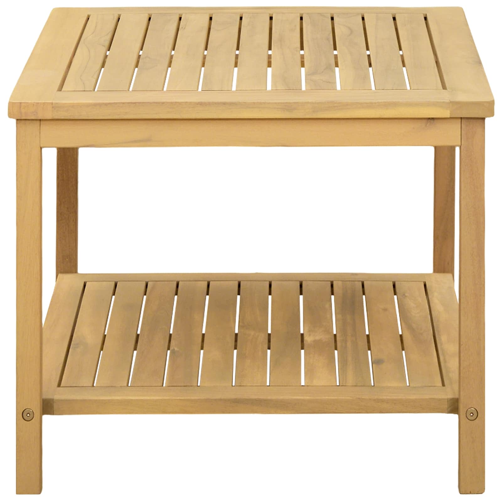 Beistelltisch Öl-Natur 70 x 40 x 45 cm Massivholz Akazie