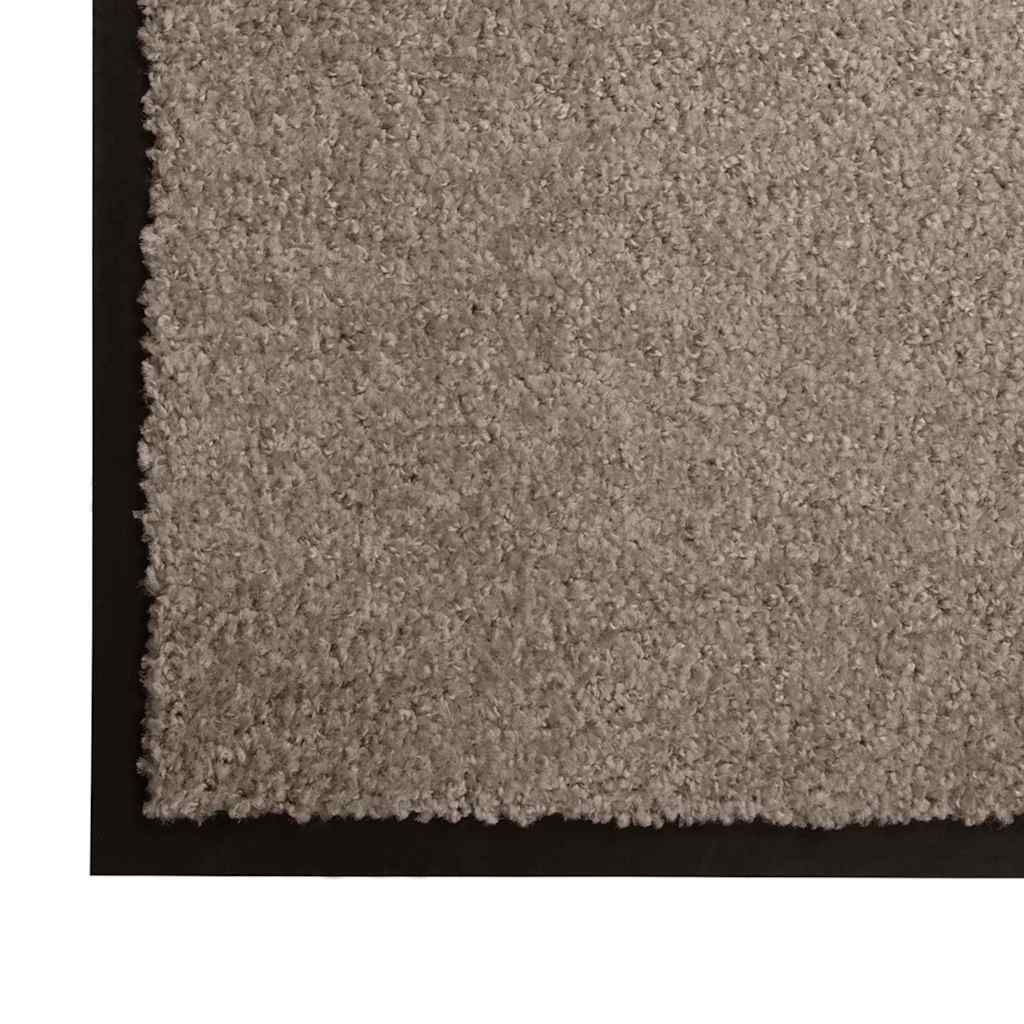 Fußmatte Anthrazit 60 x 40 x 1,2 cm Teddystoff