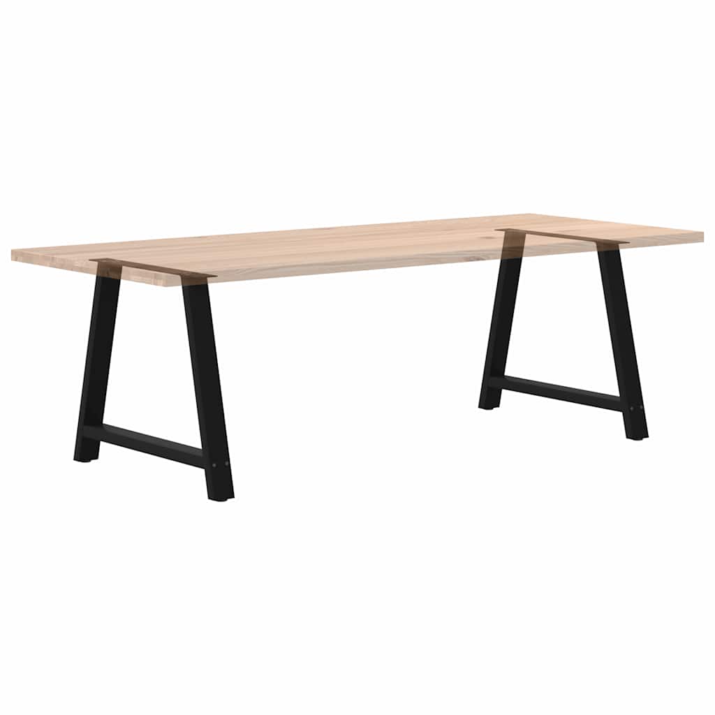 Couchtischbeine A-Form 2 Stk. 30x(30-31) cm Stahl