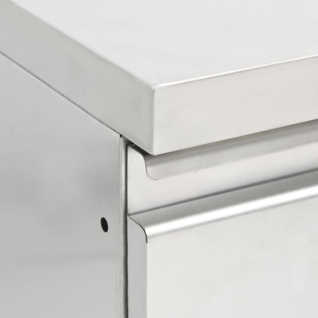 Gewerbe-Küchenschrank mit 2 Schubladen 50x60x96 cm