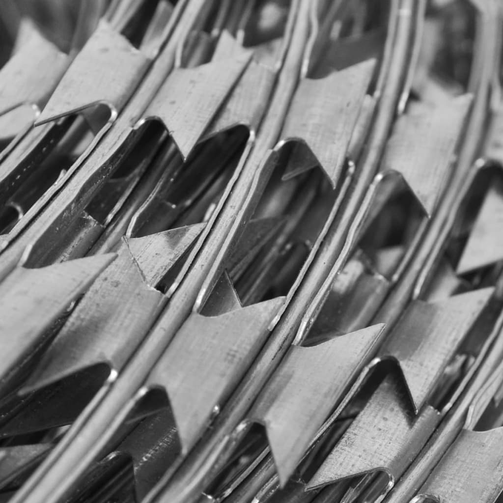 Stacheldraht Concertina Klingendraht Verzinkter Stahl 100 m