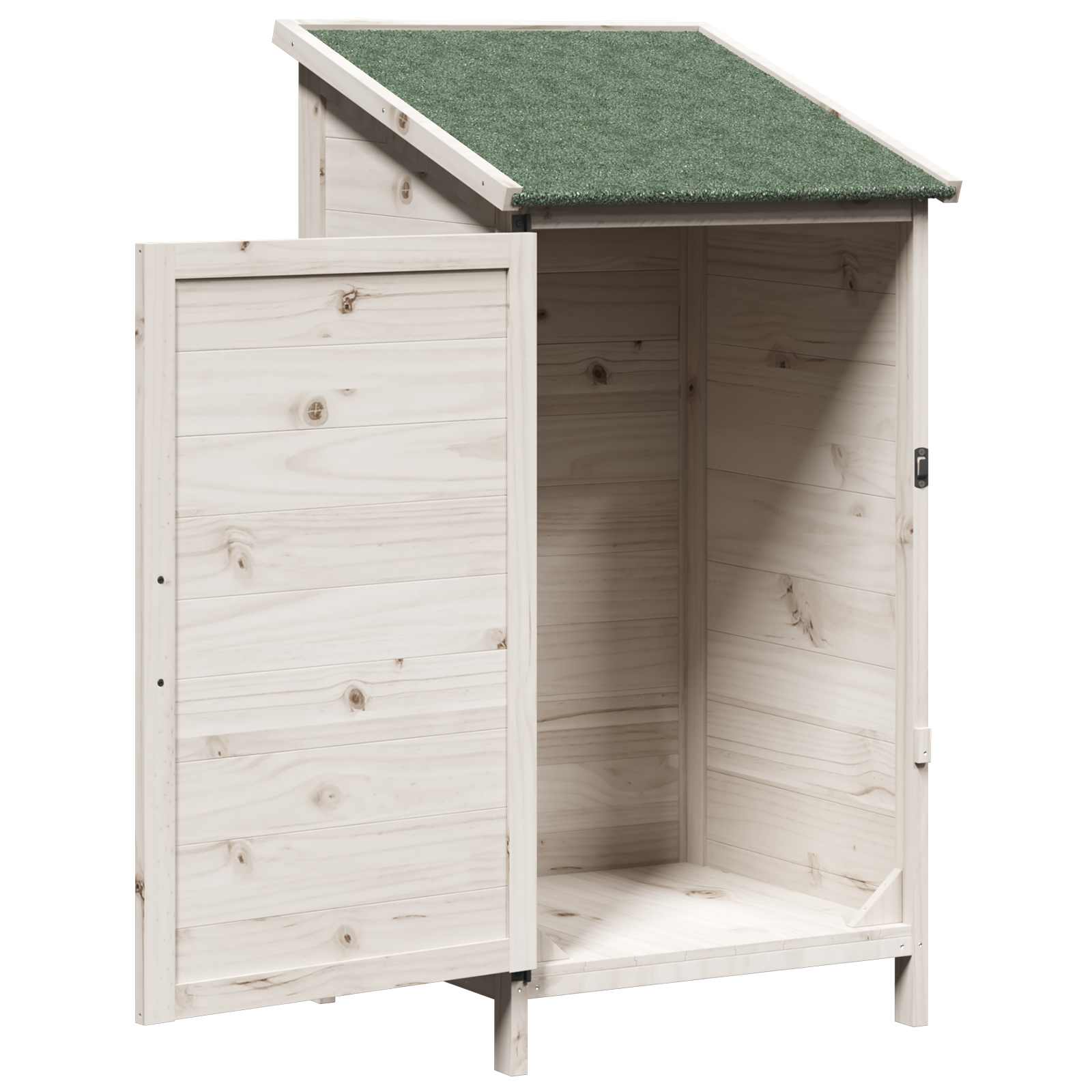 Gartenschuppen Natur 59 x 56 x 113,5 cm Massivholz aus Fichte